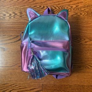Cute Pink, Blue, & Purple Mini Backpack!